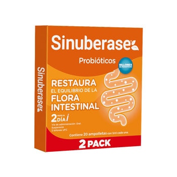 Sinuberase suspensión 2 Billones UFC 2 Cajas con 10 Ampolletas