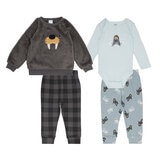 Pekkle Conjunto 4 piezas para Bebés Varias Tallas y Colores Pekkle Conjunto 4 piezas para Bebés Varias Tallas y Colores