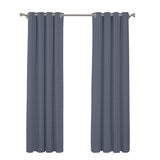 SUN + BLK Cortinas Con Bloqueo Total de Luz 132 cm x 213 cm NAVY 