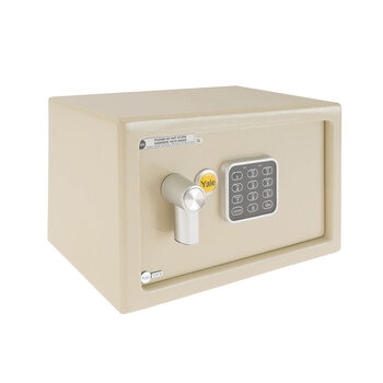 Yale, Caja Fuerte Digital de Acero Color Beige