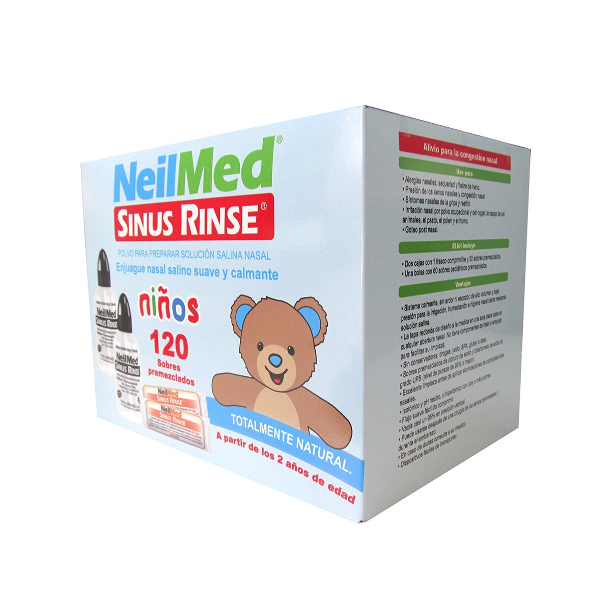 NeilMed Sinus Rinse niños 120 Sobres premezclados