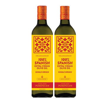 Pompeian Aceite de Oliva Extra Virgen 100% Español 2/ 1 L Pompeian Aceite de Oliva Extra Virgen 100% Español 2/ 1 L