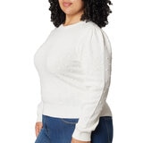 Draper James Suéter para Dama Blanco EE Grande Draper James Suéter para Dama Blanco EE Grande