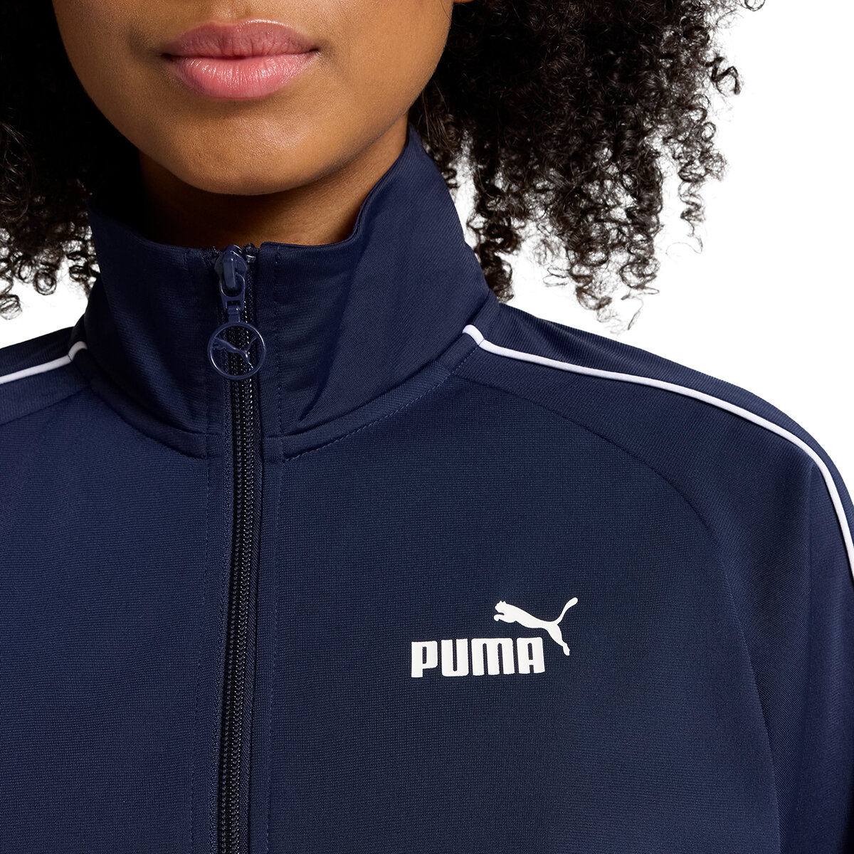 Puma Chamarra Deportiva para Dama Azul Extra Chica