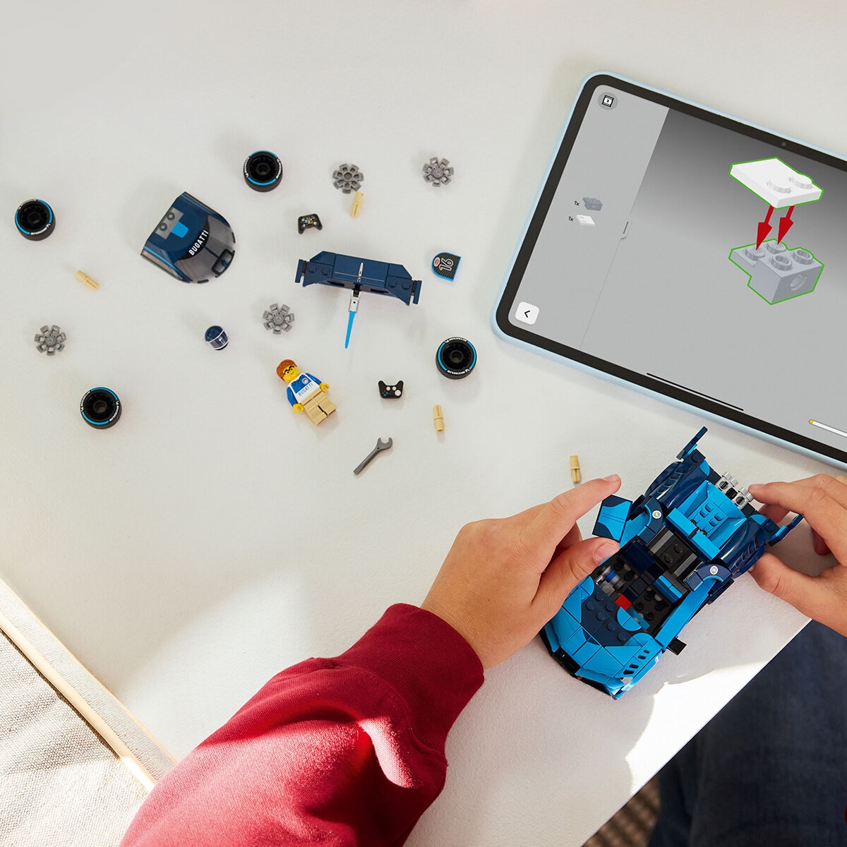 LEGO Speed Champions, Coche Hiperdeportivo Bugati Vision GT