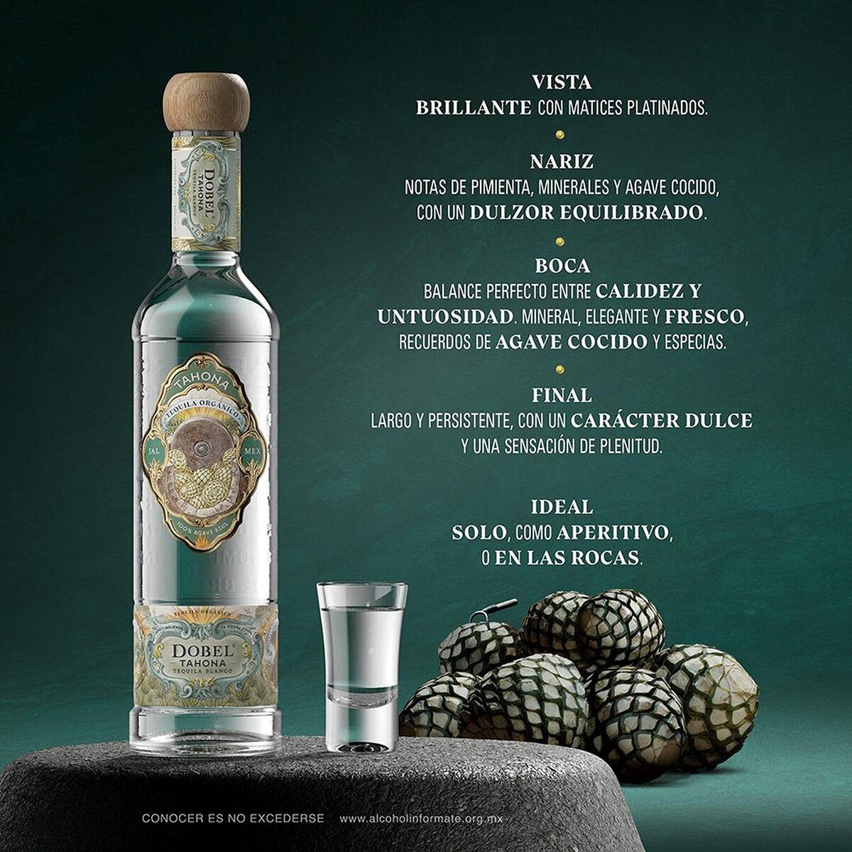 Maestro Dobel Tahona Tequila Blanco 700 ml Maestro Dobel Tahona Tequila Blanco 700 ml
