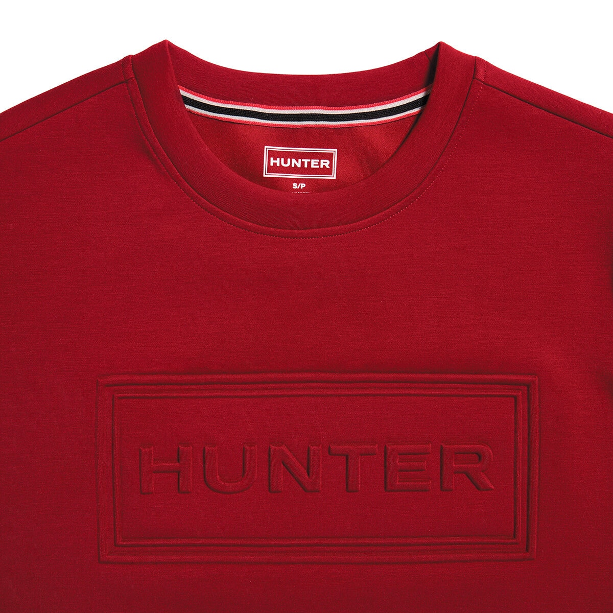 Hunter Sudadera para Dama Rojo Extra Grande