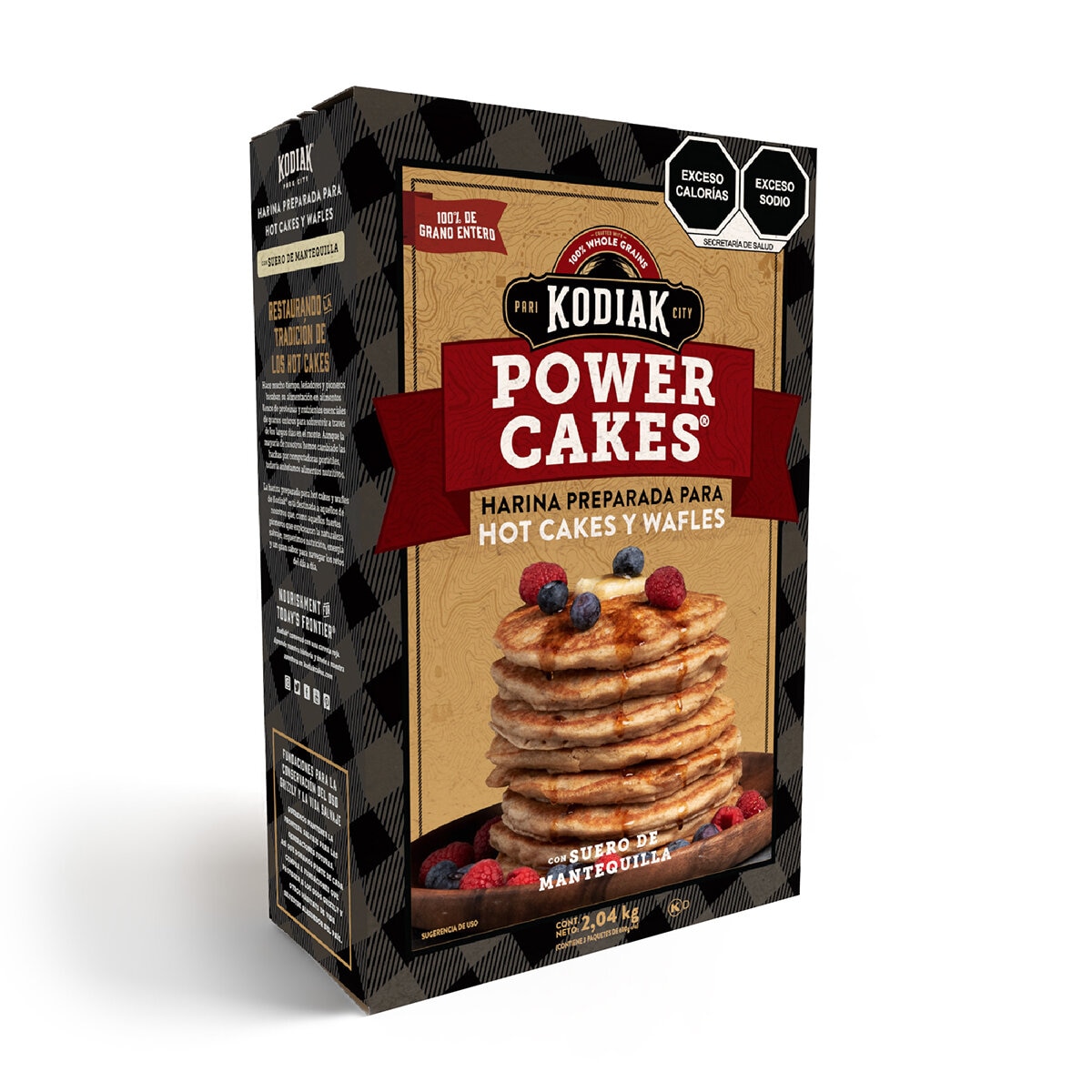 Kodiak Cakes Harina para Hot Cakes con Proteína 2.04 Kg