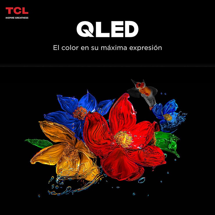 TCL Pantalla 85" QLED 4K Google TV