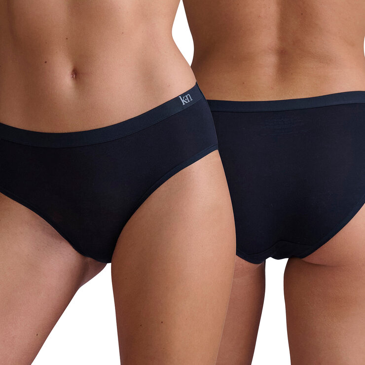 Karen Neuburger Ropa interior para Dama 6 piezas Negro Mediana