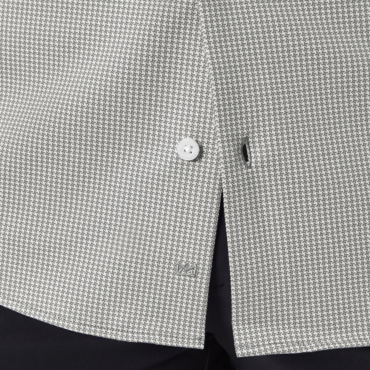 Modern Ambition Camisa para Caballero Gris Mediana