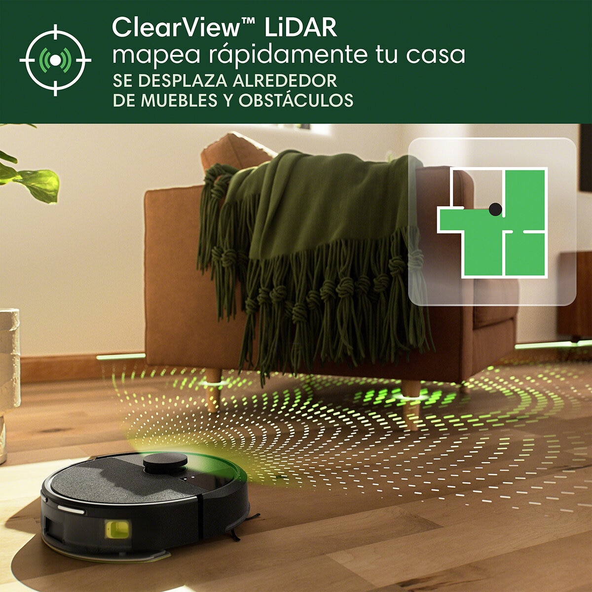 IRobot 105 Combo Auto Empty Trapea y Aspira, Con Conexión WiFi