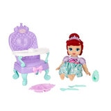 Disney Princesas Bebé con Silla Alta y Accesorios, Ariel