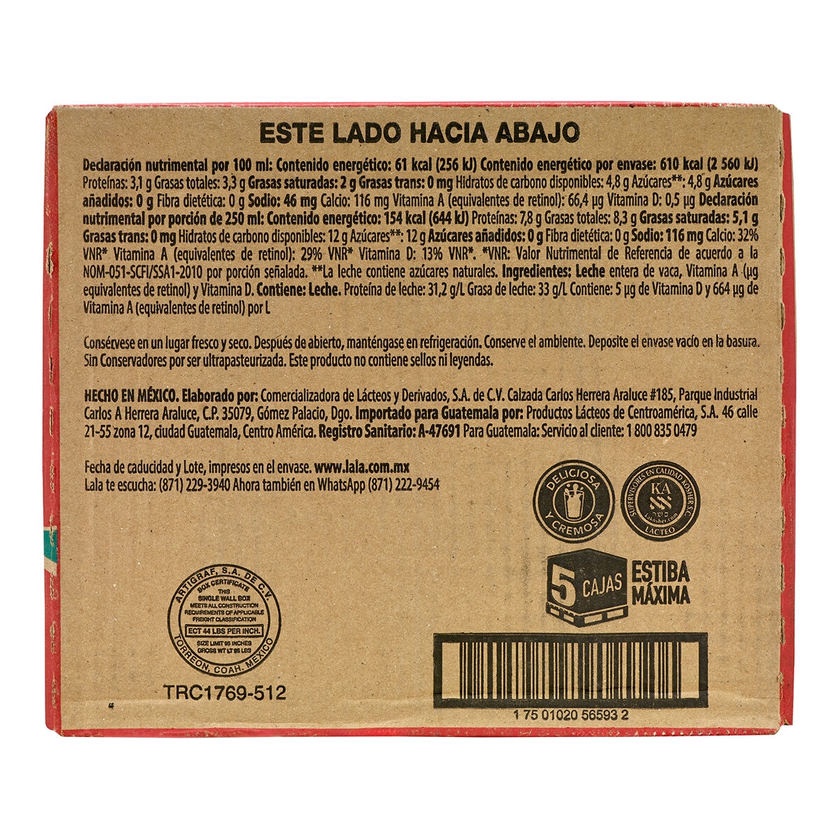 LALA LECHE ENTERA