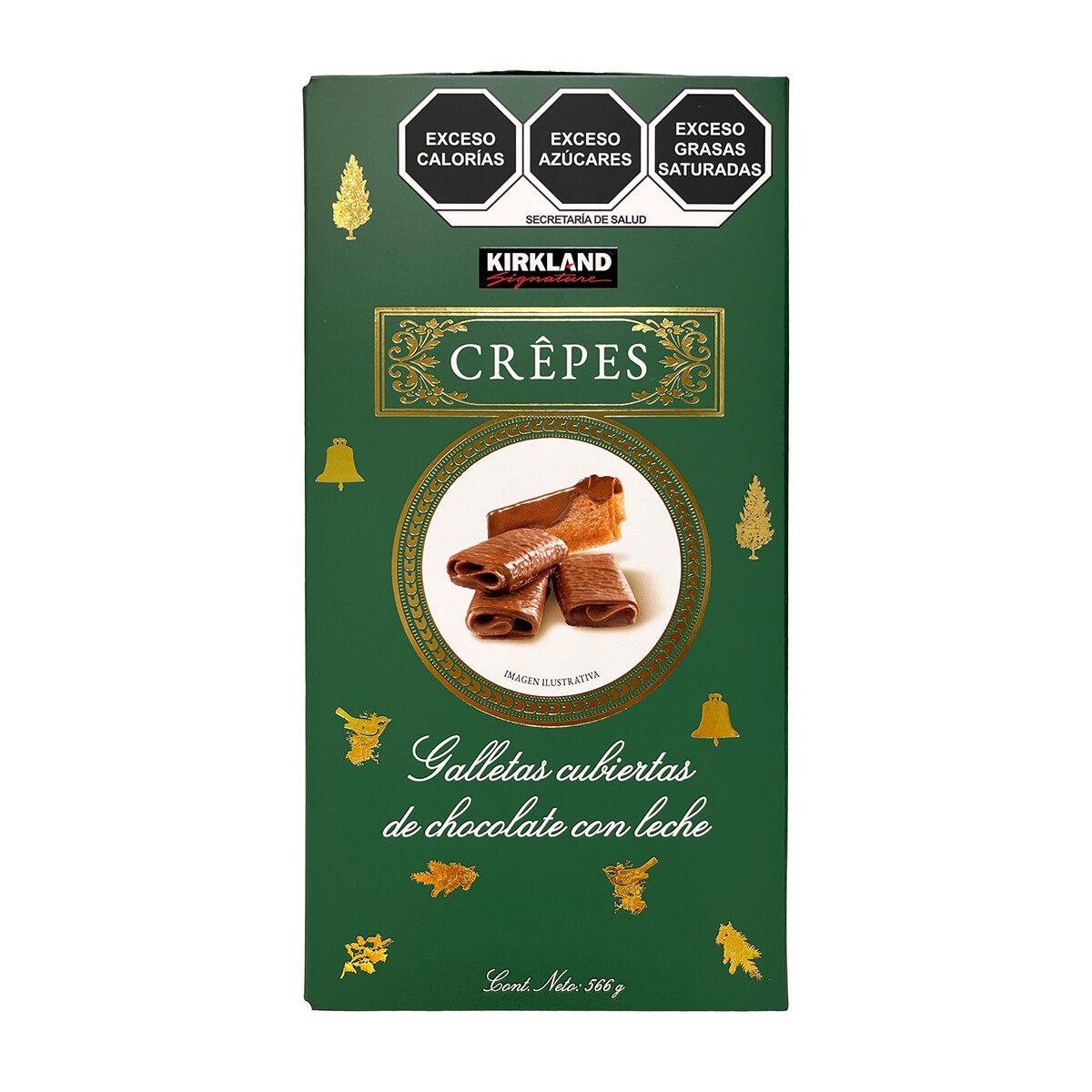 Krikland Signature Galletas Cubiertas de Chocolate Belga 556 g