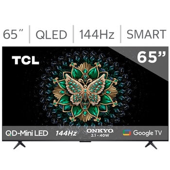TCL Pantalla 65" QD-Miniled 4K Google TV