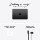 Apple MacBook Pro 14" M5 Pro 24GB 1TB SSD Negro Espacial