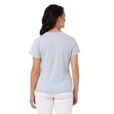 32 Degrees Cool Paquete de 3 Camisetas de Manga Corta para Dama Negro/Blanco/Azul
