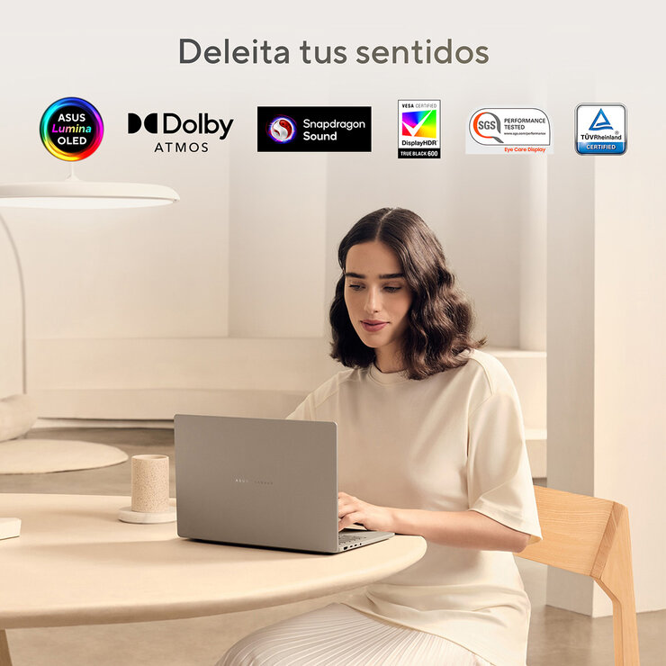 ASUS Zenbook A14 Laptop 14" OLED Snapdragon X X1 25 100 16GB 512GB SSD ASUS Zenbook A14 Laptop 14" OLED Snapdragon X X1 25 100 16GB 512GB SSD