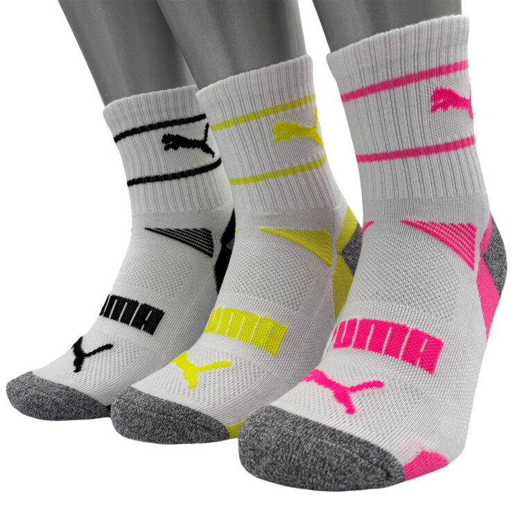 Puma Calcetines para Dama 6 pares Blanco Puma Calcetines para Dama 6 pares Blanco