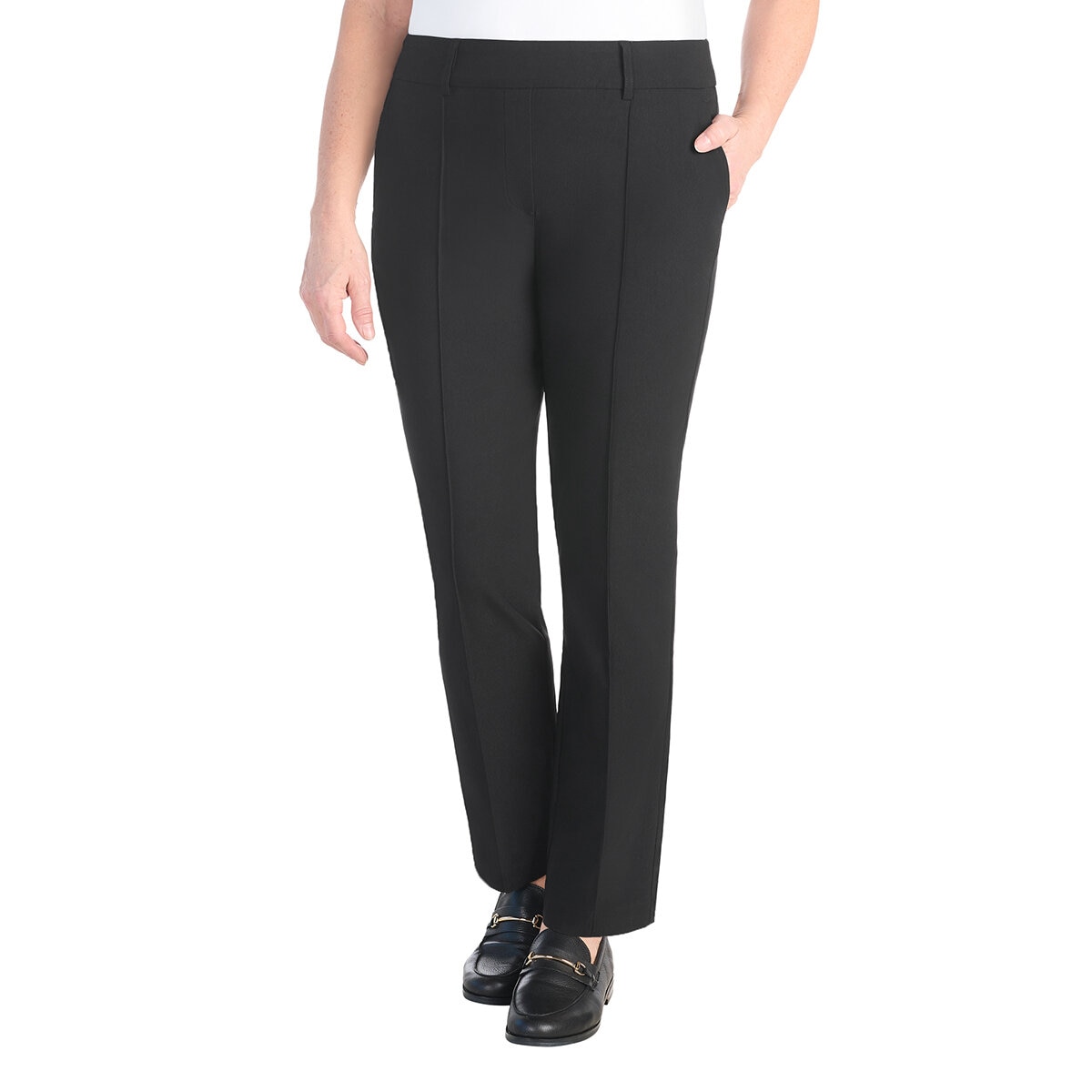 Hilary Radley Pantalones para Dama Negro Chica