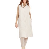 Kensie Chaleco para Dama Crema Extra Grande