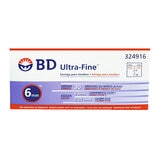 BD Jeringa Ultra-Fine 0.3mL 31G 6mm c/100 Piezas Autocontenidas