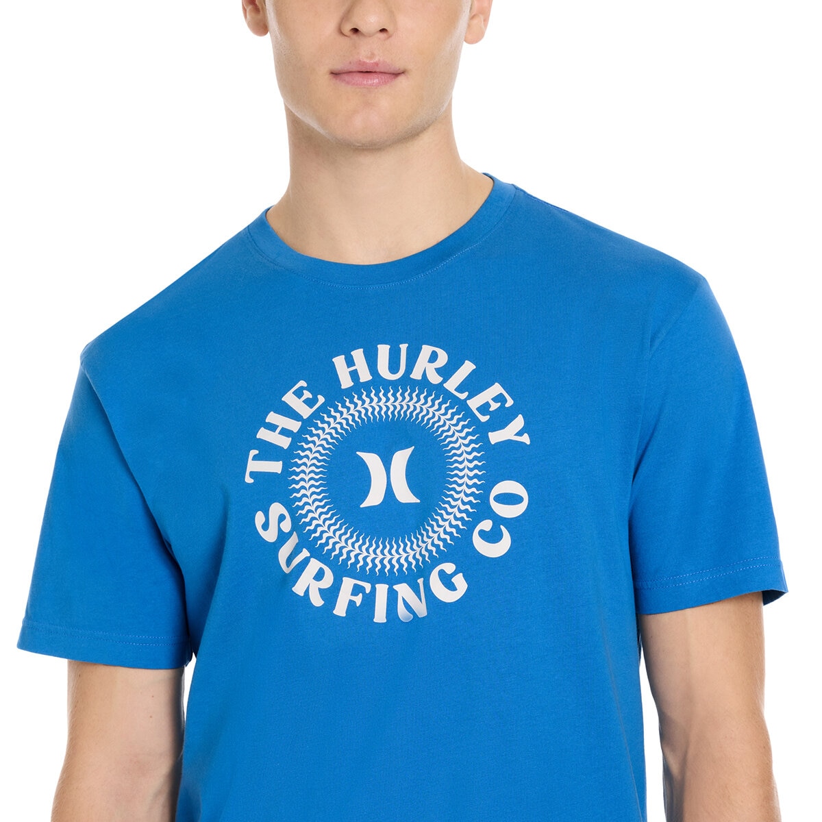 Hurley Playera para Caballero Azul Extra Grande