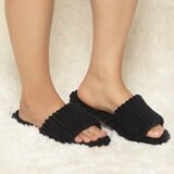 Jezebel Pantufla para Dama Negro Grande US - 9 / MEX - 26 a US - 10 / MEX - 27