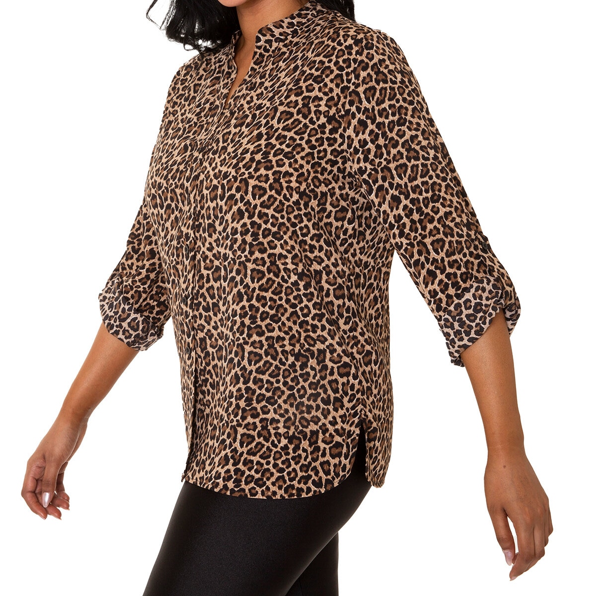 Mario Serrani Italy Blusa para Dama Café Mediana Mario Serrani Italy Blusa para Dama Café Mediana