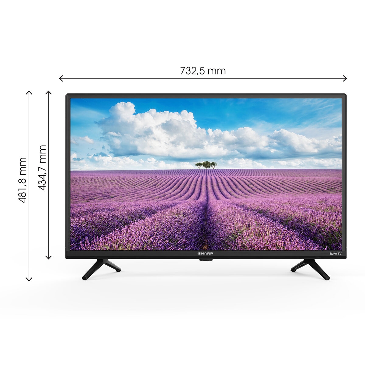 Sharp Pantalla 32" HD Smart TV