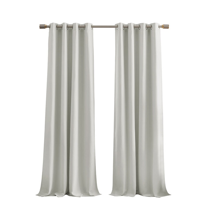 SUN + BLK, Gunnison, Cortinas con Bloqueo Total de Luz, Blanco