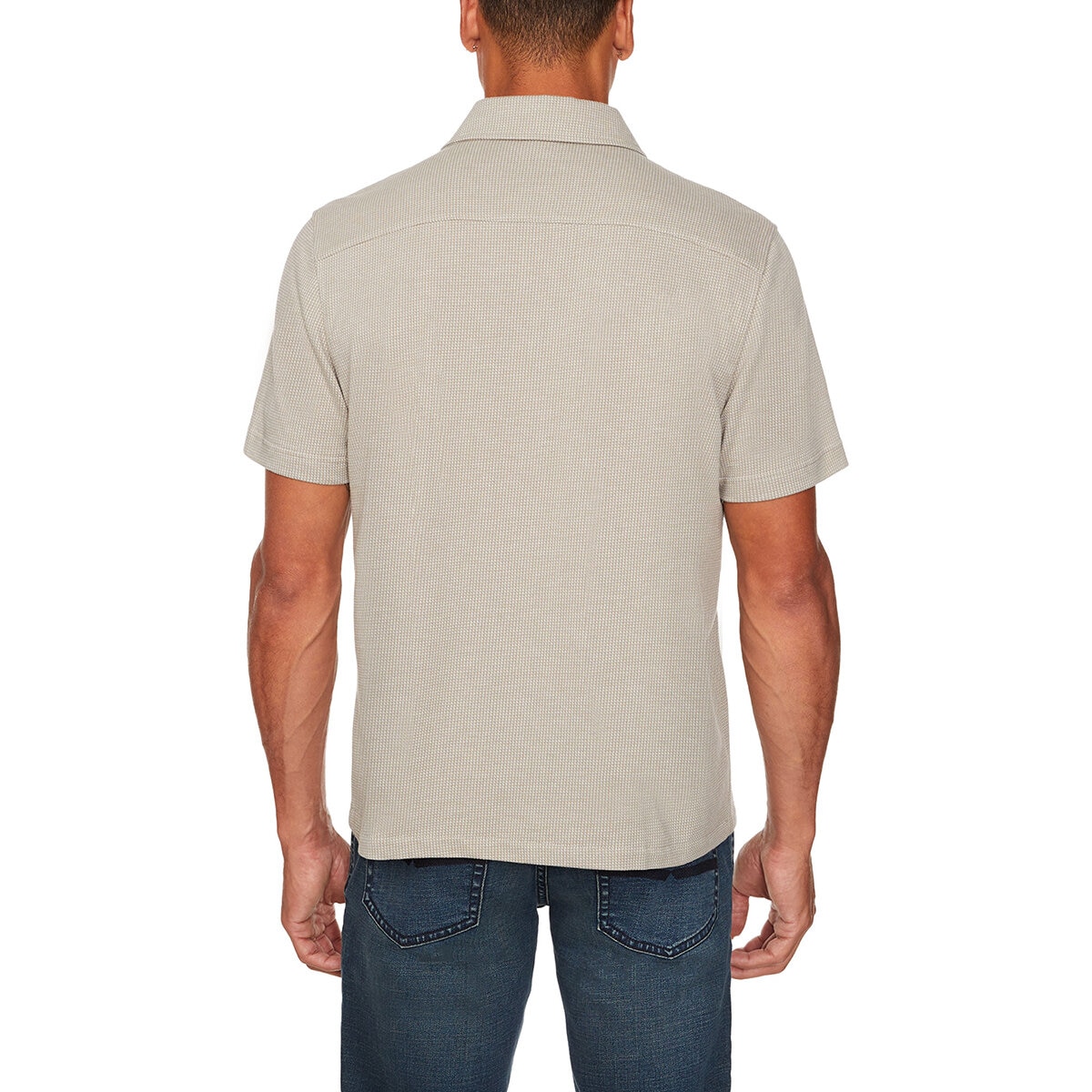 Buffalo David Bitton Camisa para Caballero Café Mediana