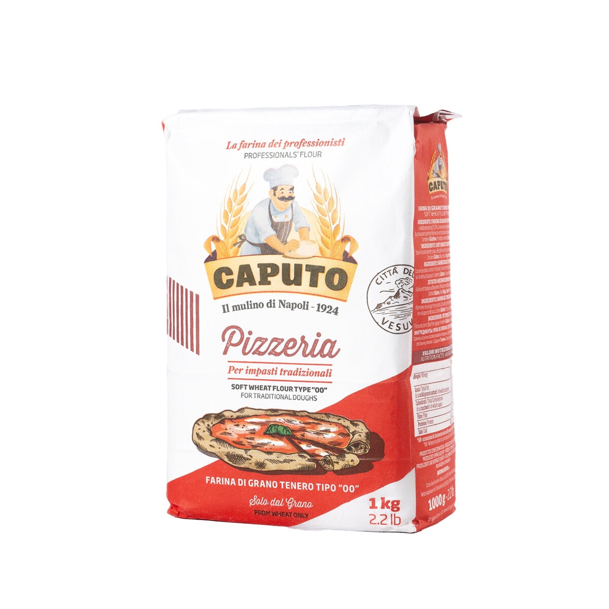 Caputo Harina Pizzeria Masa Para Pizza 1 Kg