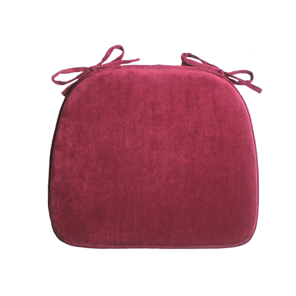 Sutton Place Juego de 2 Cojines para Silla Color Rojo
