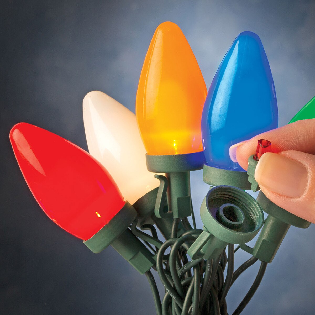 Sylvania, Serie Navideña de Luces LED STAYLIT, C9 Costco México