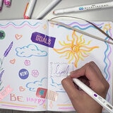 Zebra Set de Journaling 35 Piezas