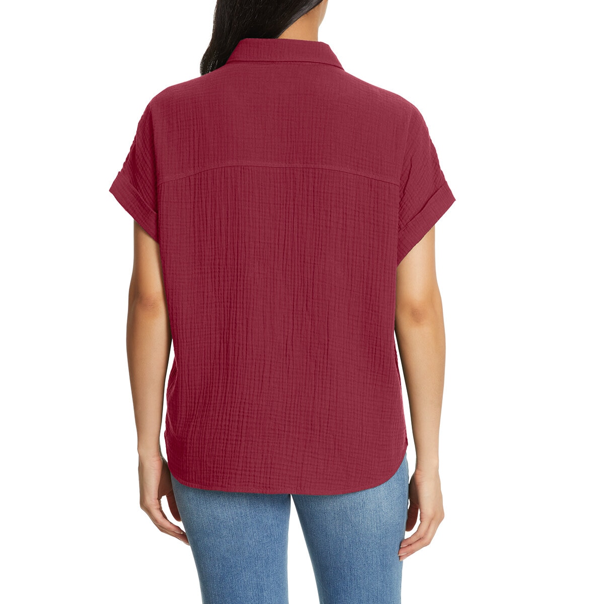 Jessica Simpson Blusa para Dama Rojo Extra Chica