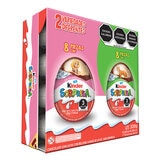 Kinder Sorpresa Huevos de Chocolate 16 pzas de 20 g - Niña/Rosa