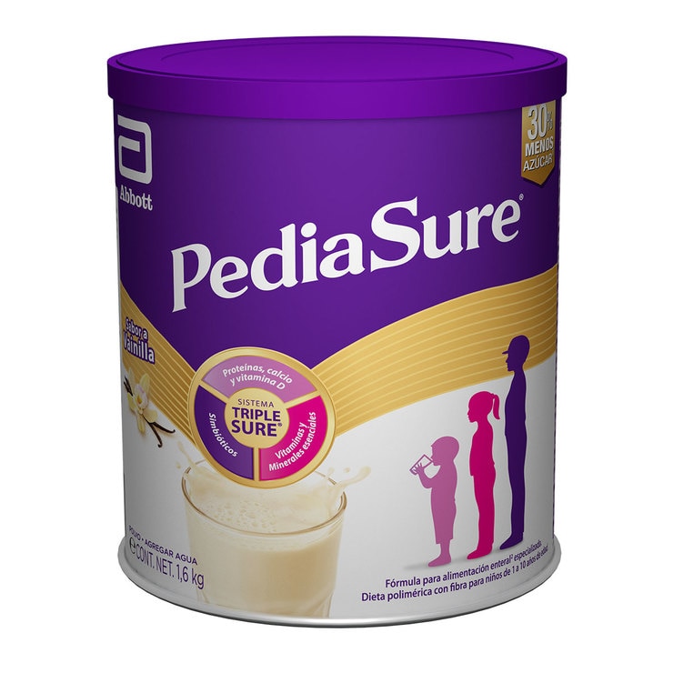 Suplemento Alimenticio para Niños Sabor Vainilla, Pediasure, 1.6 k