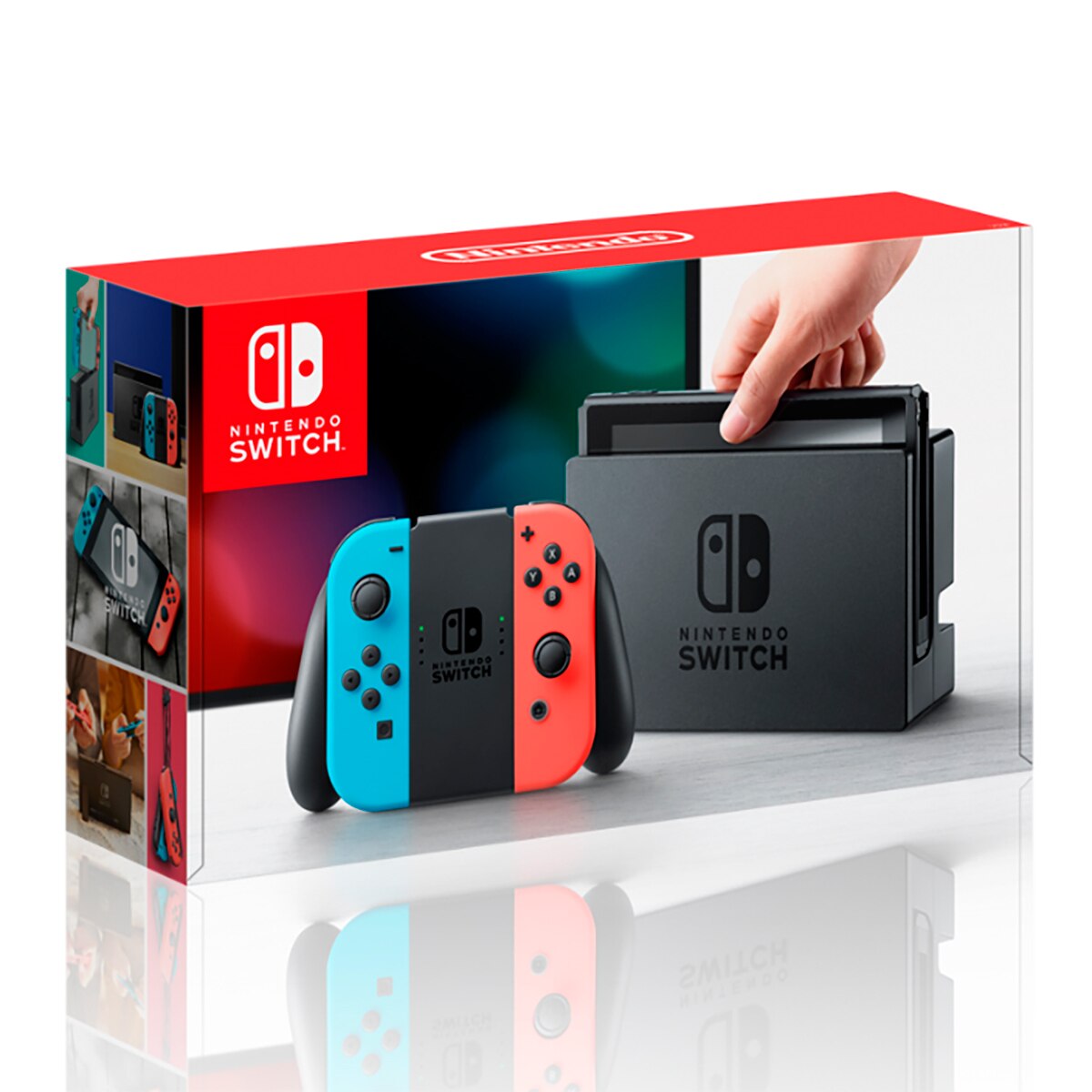 Nintendo Switch Neon consola + SNES classic edition Costco México