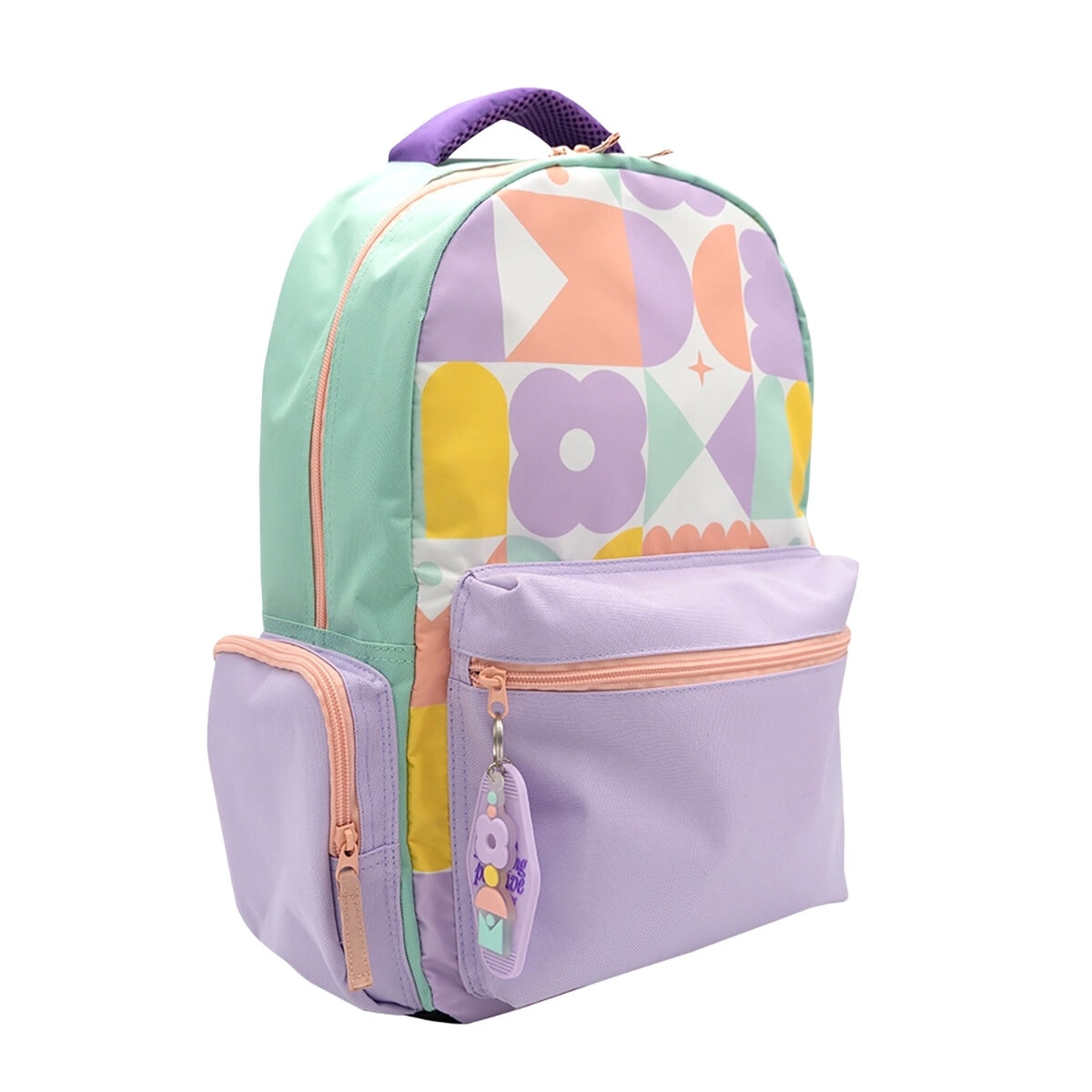 Mochila con Lonchera Kiut Norma Geometric