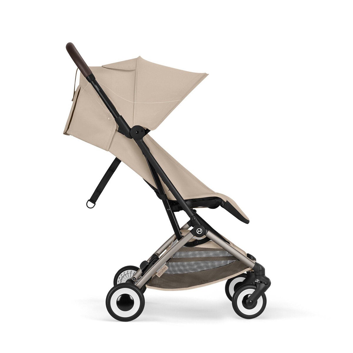 Cybex Carriola Orfeo y Autoasiento Aton Beige y Negro