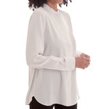 Mario Serrani Italy Blusa para Dama Blanco Extra Grande