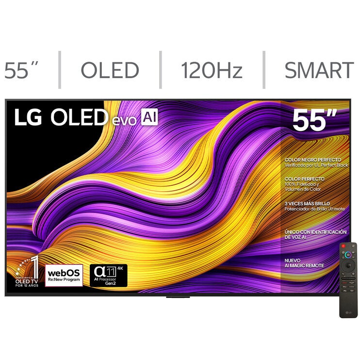 LG Pantalla 55" OLED 4K G5 Smart TV LG Pantalla 55" OLED 4K G5 Smart TV