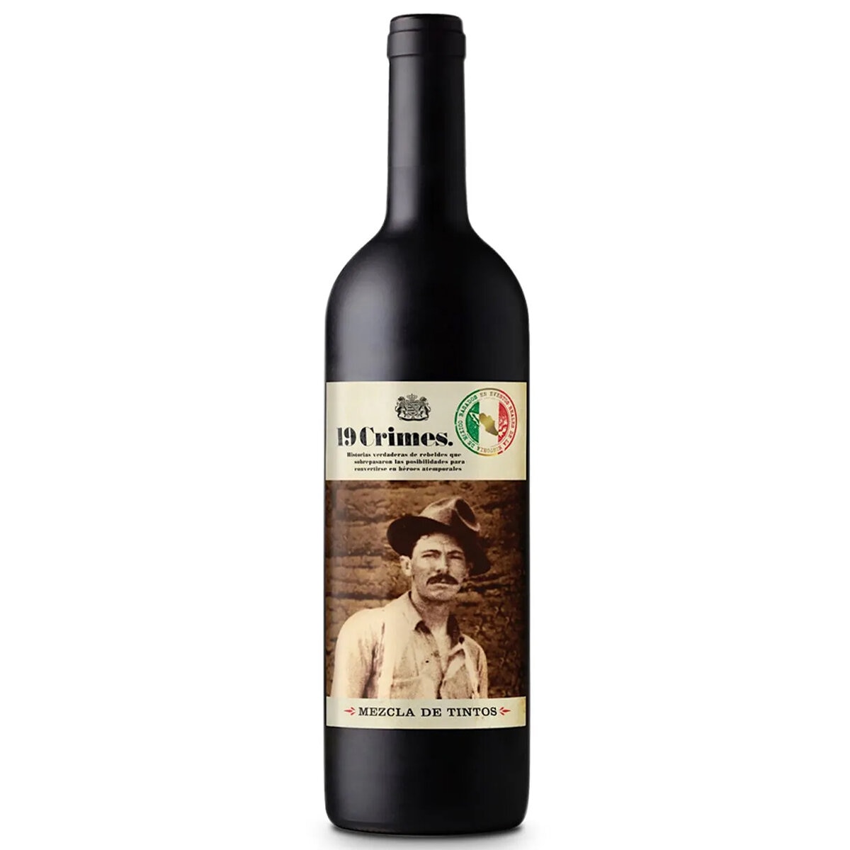 Vino Tinto 19 Crimes Mezcla de Tintos MX 750 ml