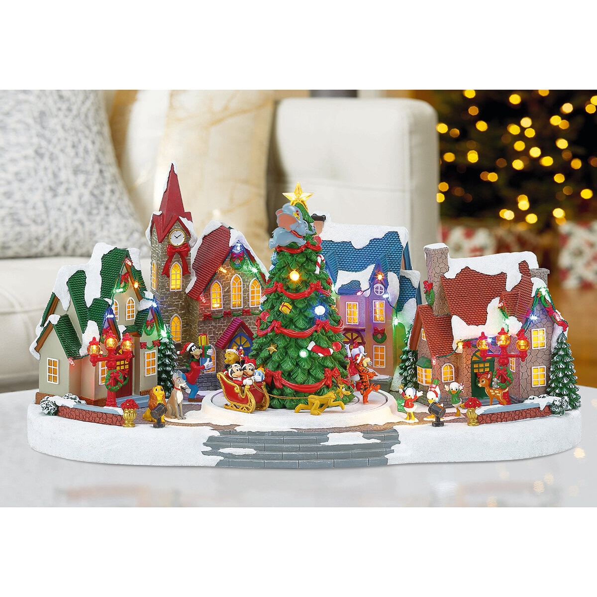 Disney Villa Animada con Luces y Música