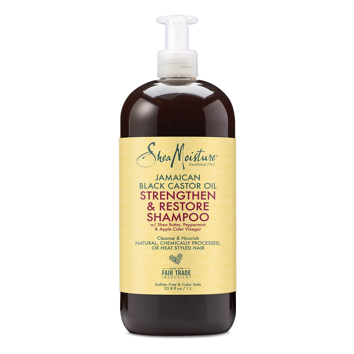 Shea Moisture shampoo restaurador y fortalecedor para el cabello con