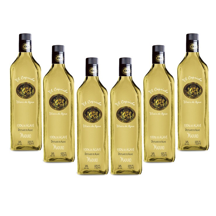 El Capricho Elixir de Agave 6/750ml Costco México
