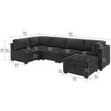 Thomasville, Tisdale, Seccional Modular de 6 Piezas